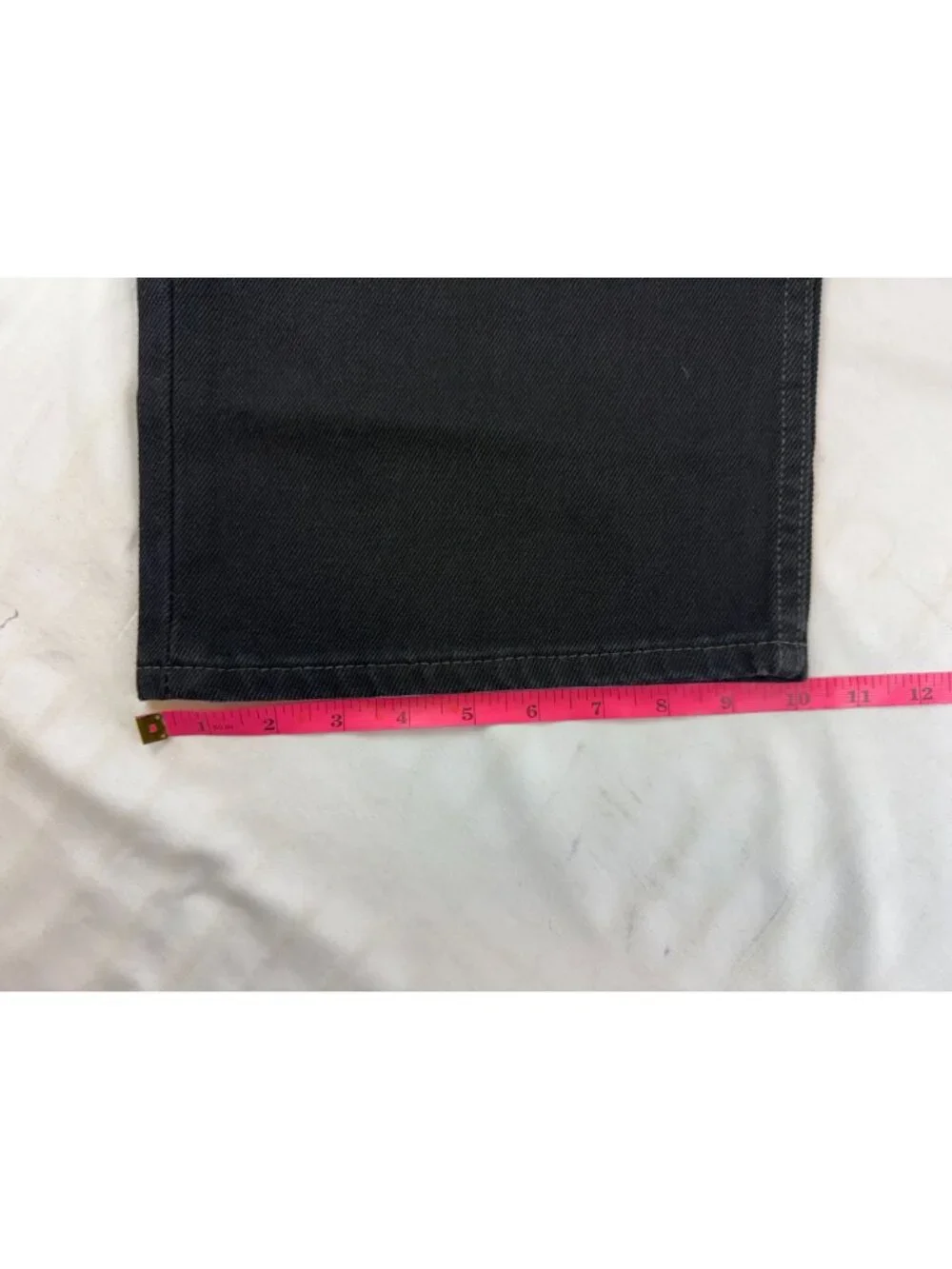 NWT Levi’s Men’s 505 Regular Fit Straight Jeans Black Denim 48x32 Big & Tall